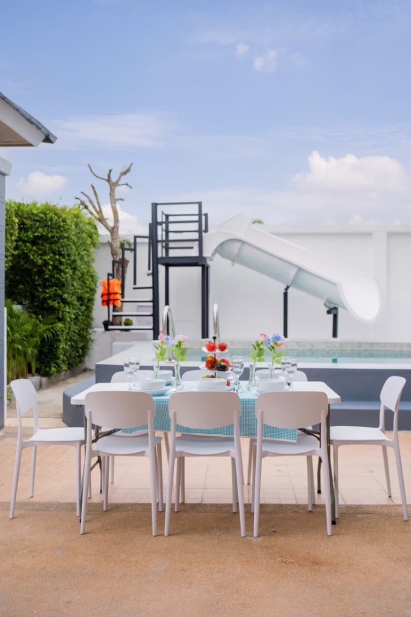 Oceans fun pool villa exterior in Chon Buri, Bang Saray, photo 21