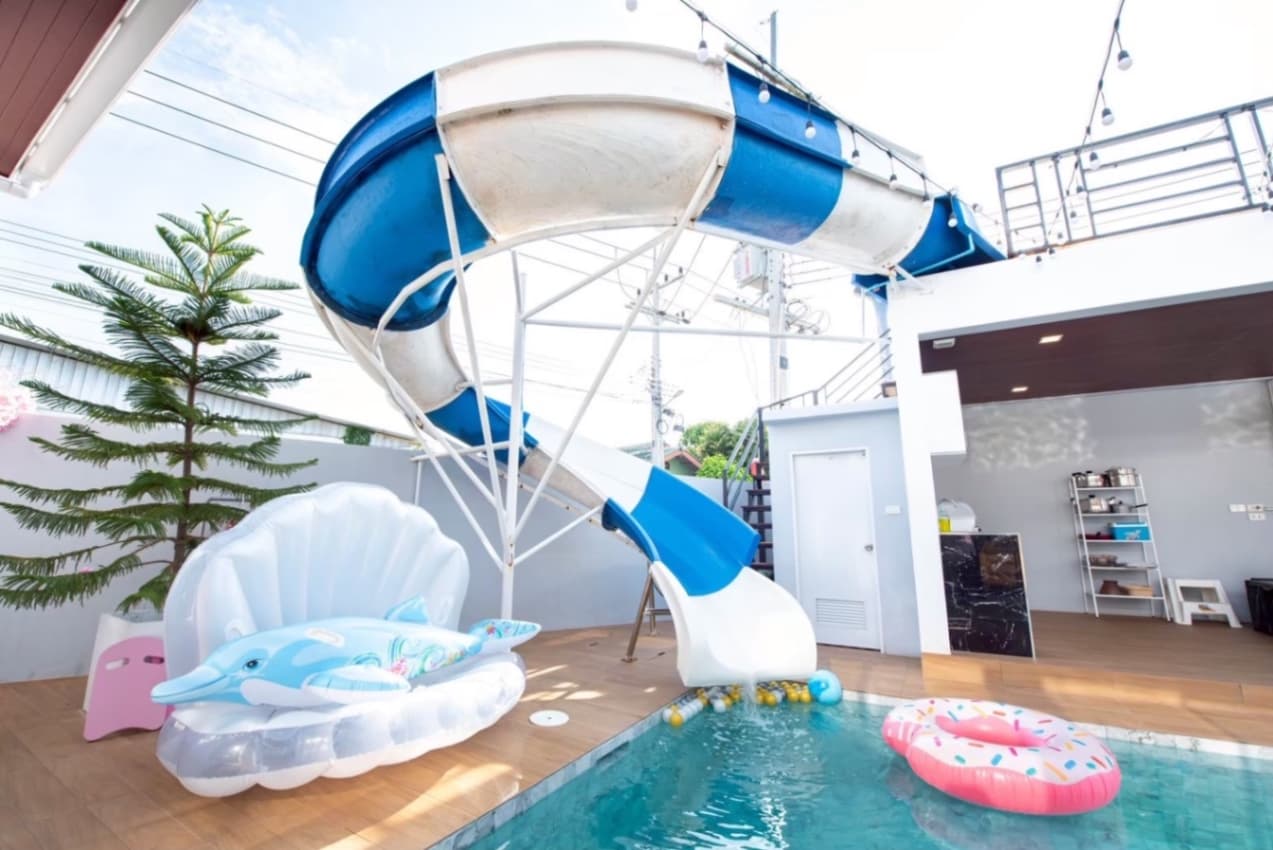 Celesta pool villa บริเวณภายนอก ชลบุรี, จอมเทียน รูปที่ 4