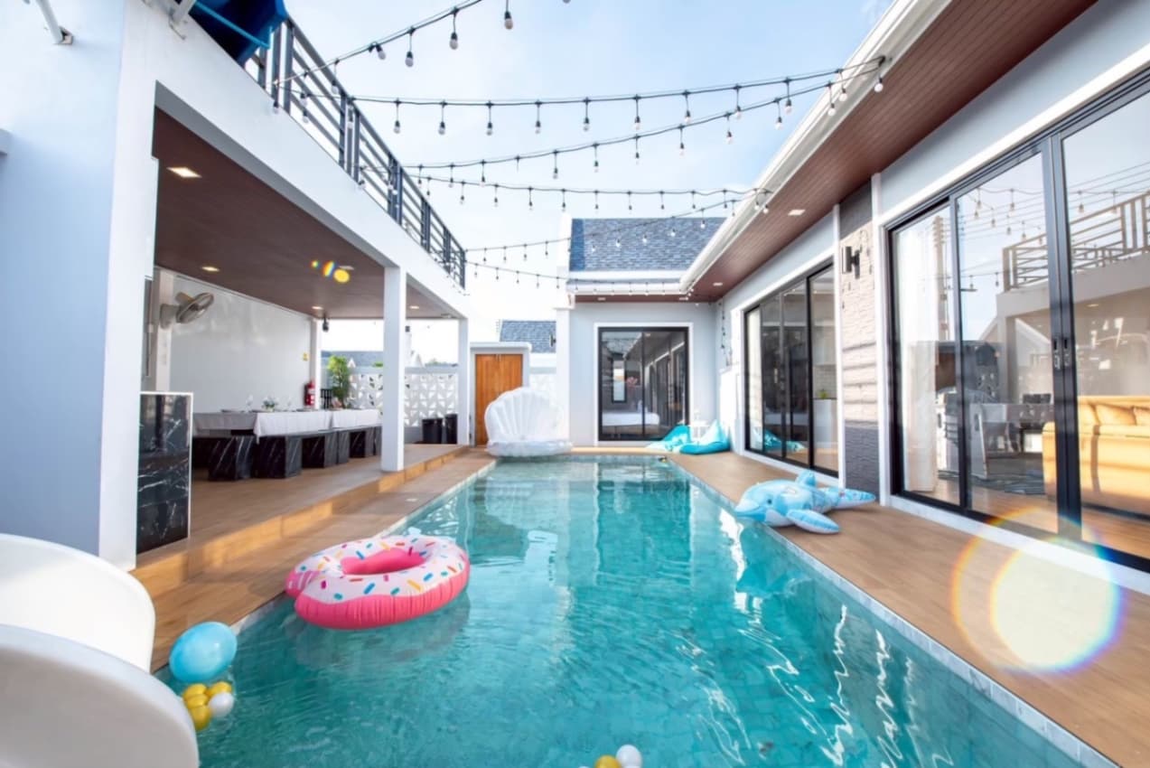 Celesta pool villa บริเวณภายนอก ชลบุรี, จอมเทียน รูปที่ 2