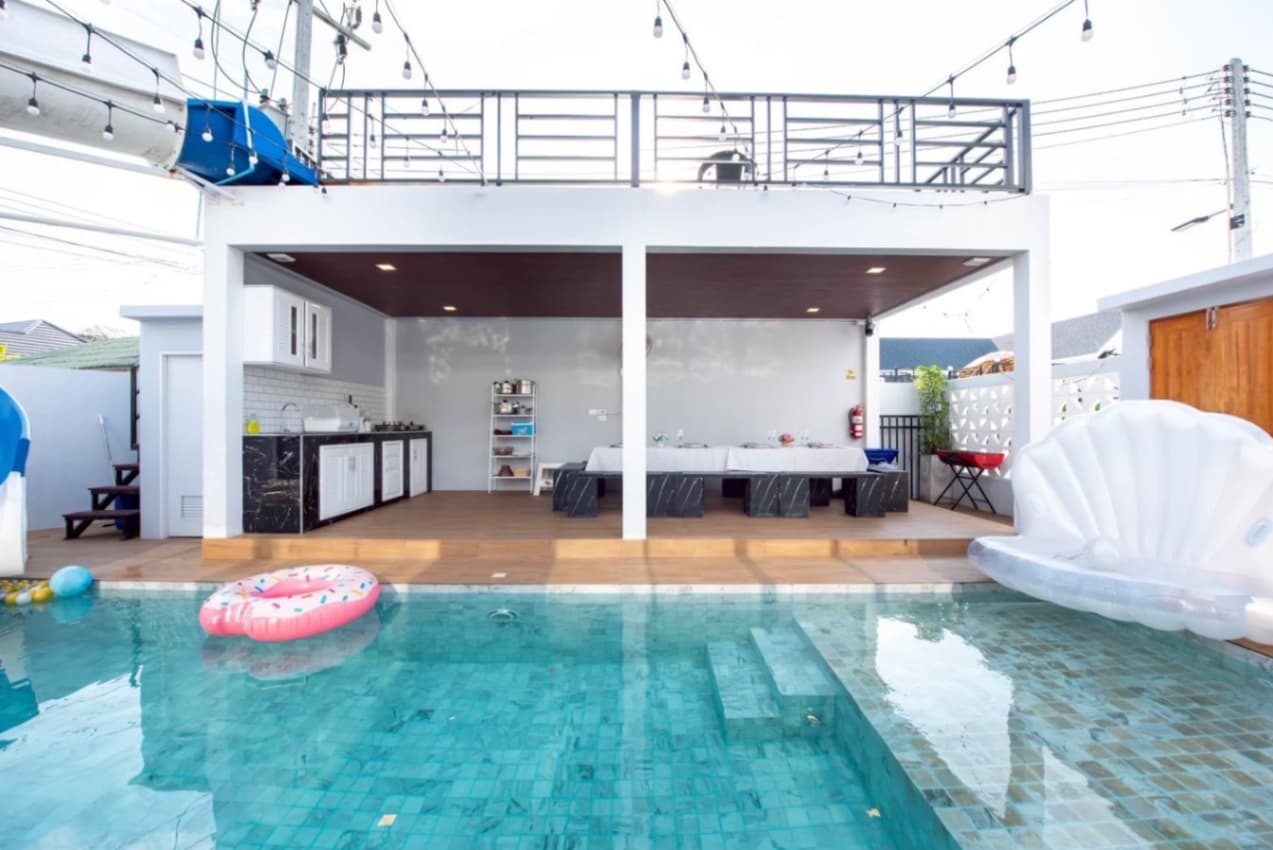 Celesta pool villa บริเวณภายนอก ชลบุรี, จอมเทียน รูปที่ 1