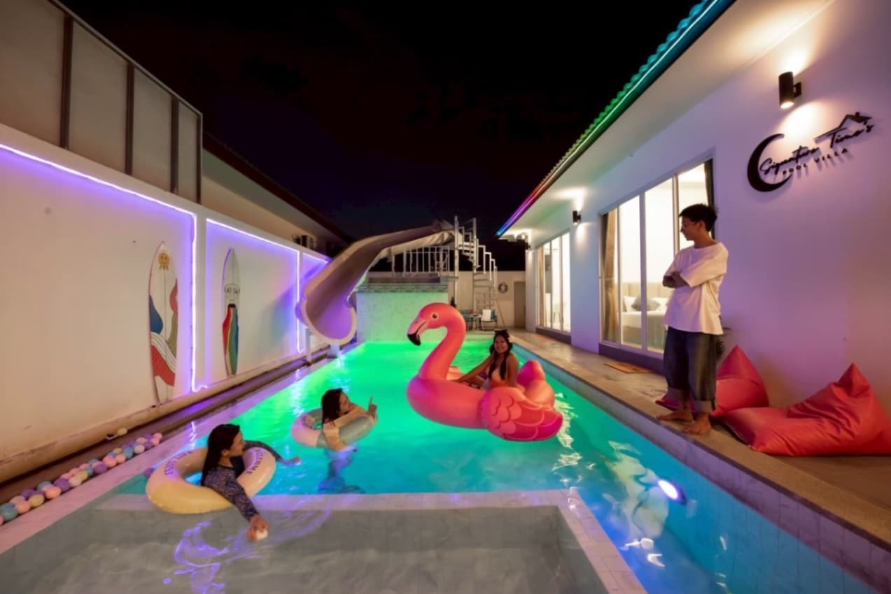 Signature pool villa exterior in Chon Buri, Huay Yai, photo 17