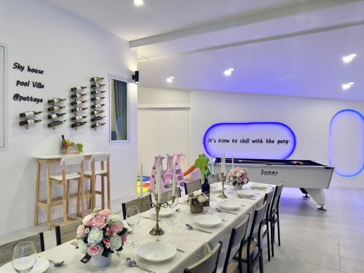 Sky pool villa บริเวณภายนอก ชลบุรี, ห้วยใหญ่ รูปที่ 13