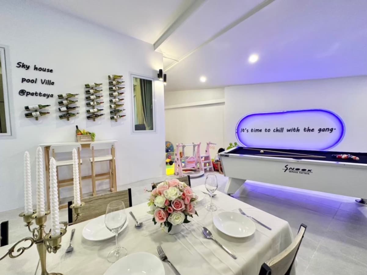 Sky pool villa บริเวณภายนอก ชลบุรี, ห้วยใหญ่ รูปที่ 8