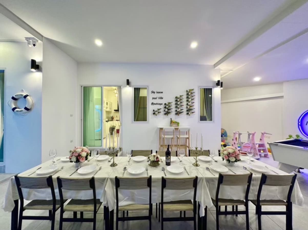 Sky pool villa บริเวณภายนอก ชลบุรี, ห้วยใหญ่ รูปที่ 6