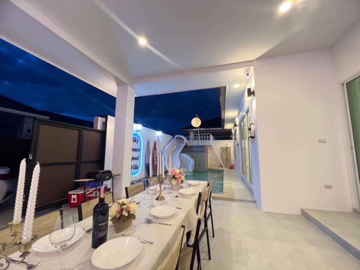 Sky pool villa บริเวณภายนอก ชลบุรี, ห้วยใหญ่ รูปที่ 20