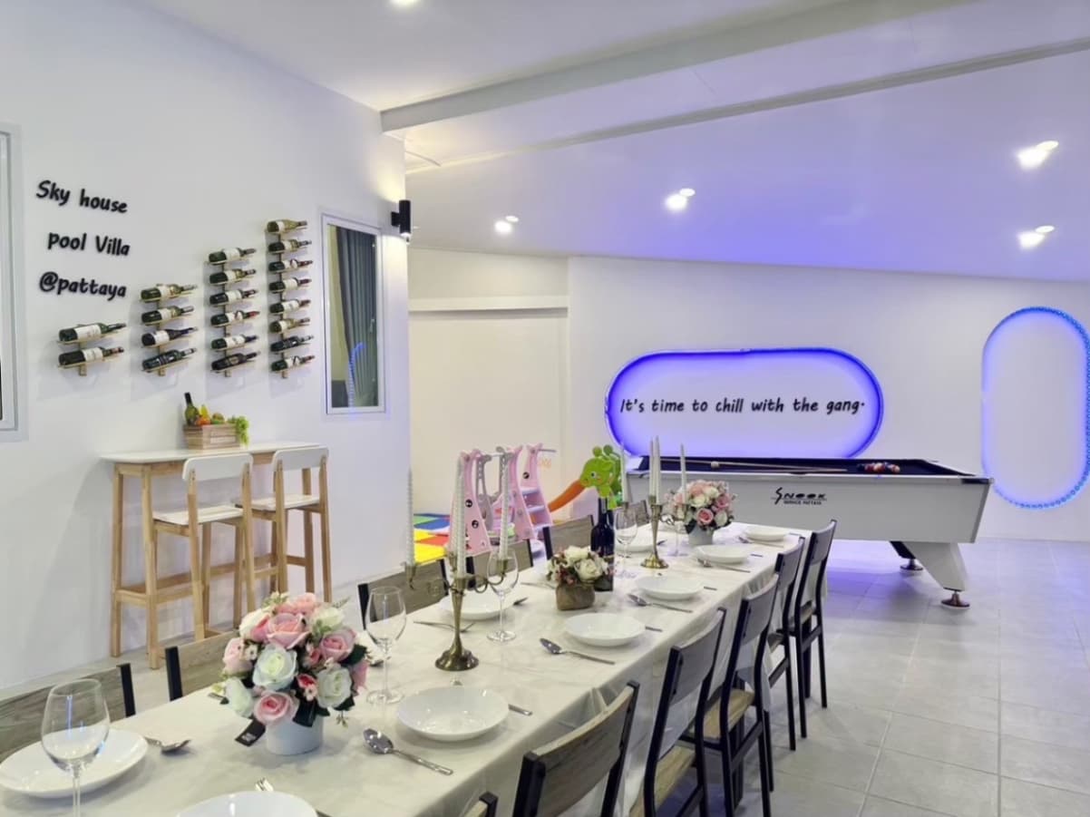 Sky pool villa บริเวณภายนอก ชลบุรี, ห้วยใหญ่ รูปที่ 10