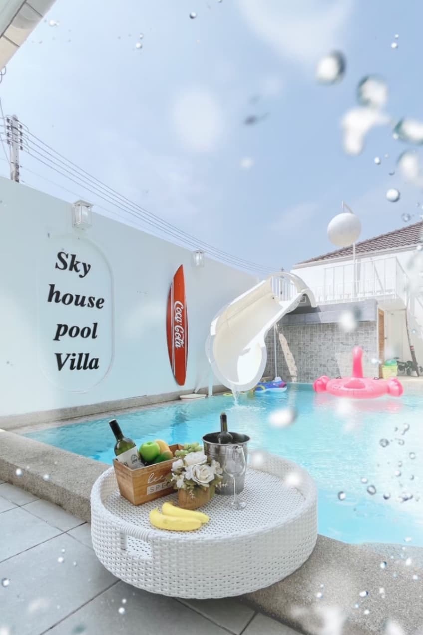 Sky pool villa บริเวณภายนอก ชลบุรี, ห้วยใหญ่ รูปที่ 23