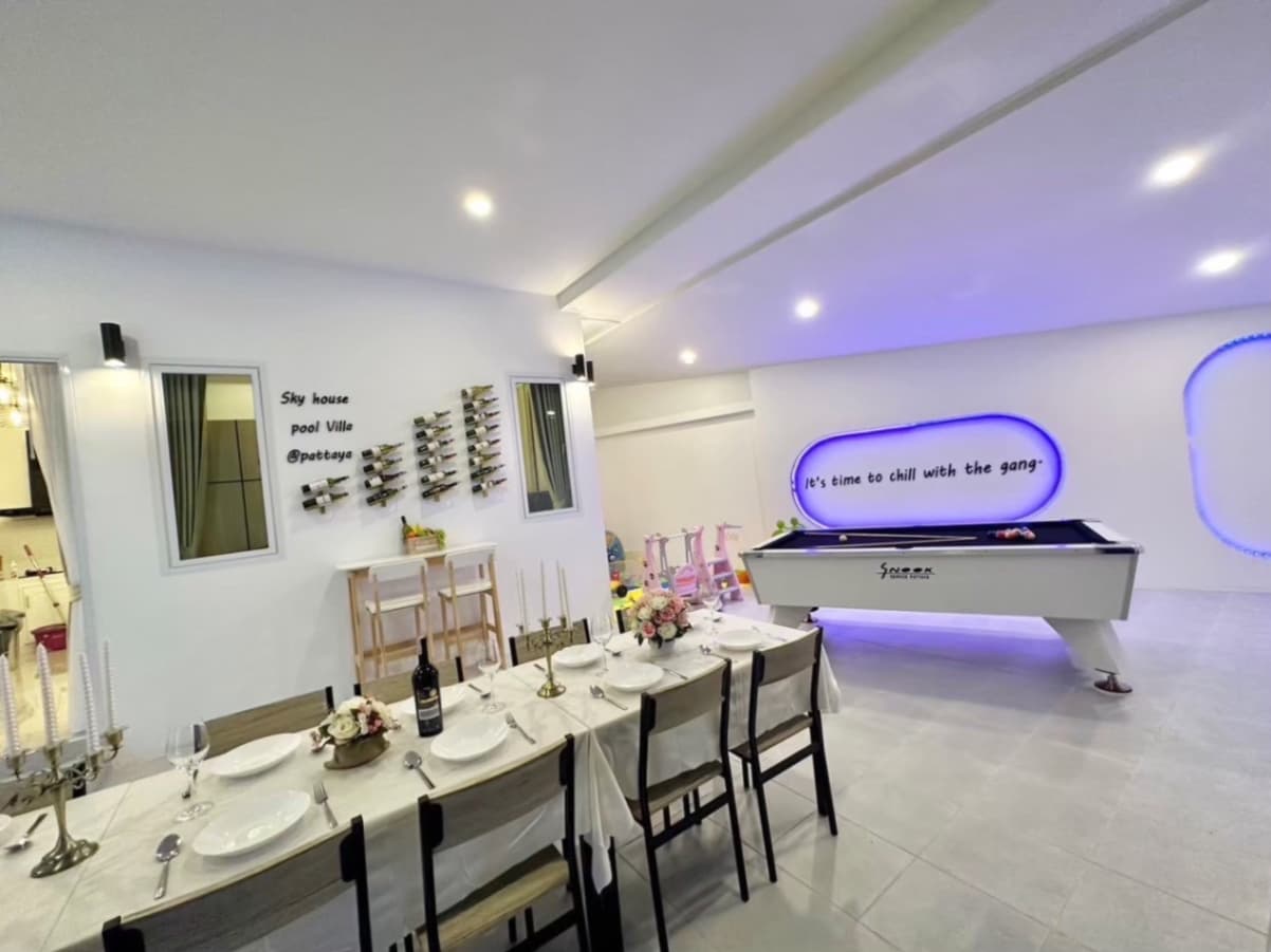 Sky pool villa บริเวณภายนอก ชลบุรี, ห้วยใหญ่ รูปที่ 9