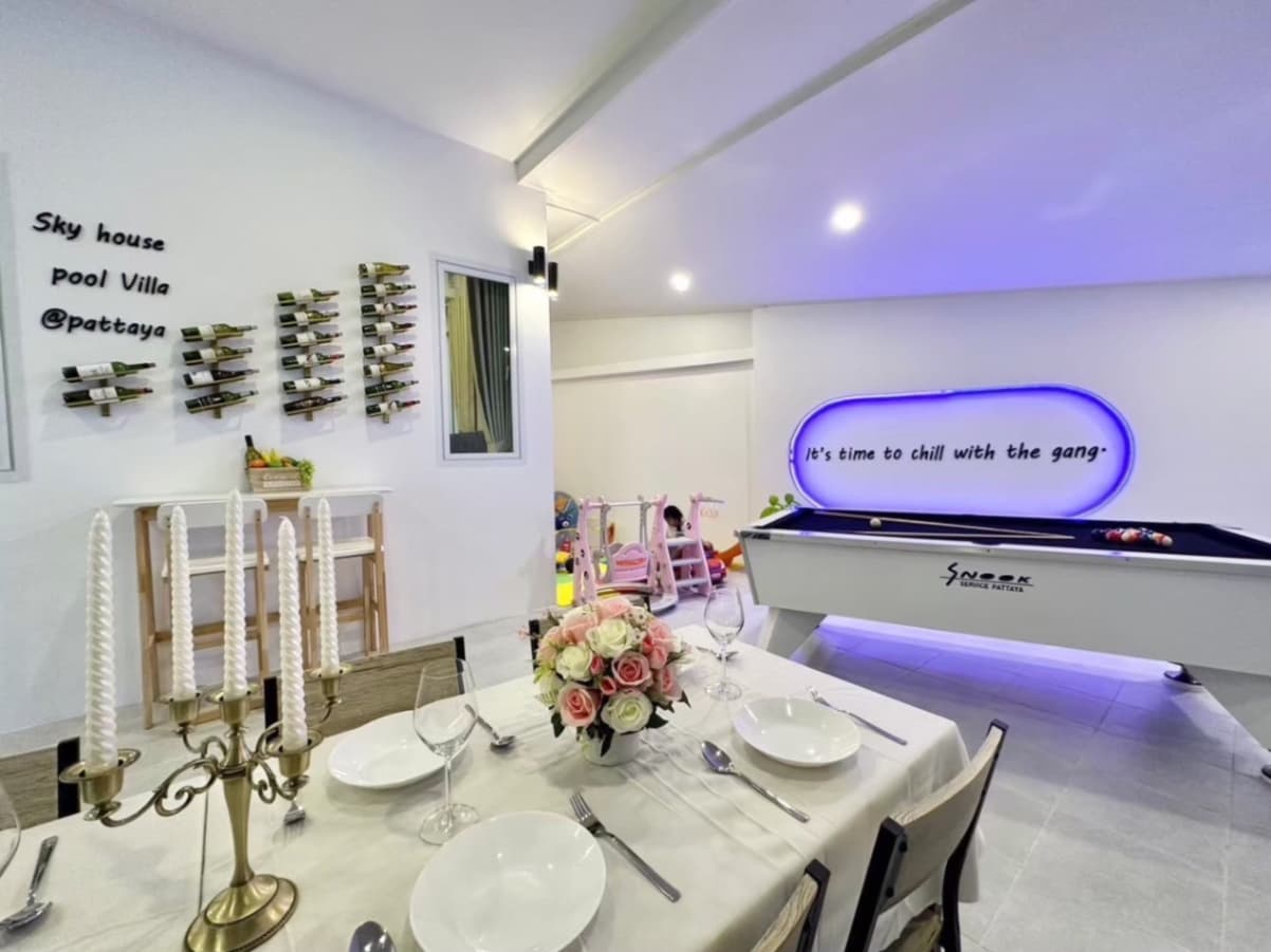 Sky pool villa บริเวณภายนอก ชลบุรี, ห้วยใหญ่ รูปที่ 7