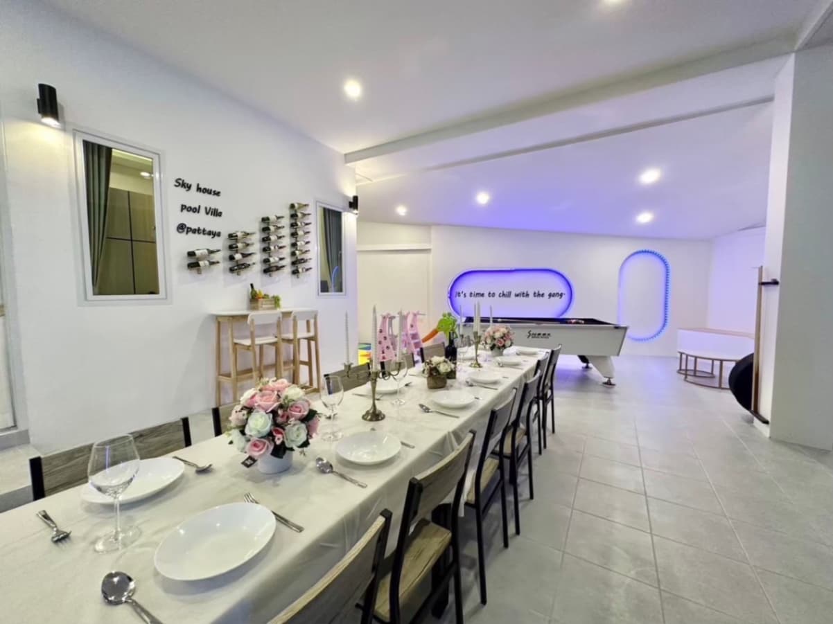 Sky pool villa บริเวณภายนอก ชลบุรี, ห้วยใหญ่ รูปที่ 11