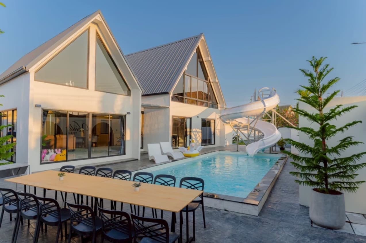 Ventis pool villa บริเวณภายนอก ชลบุรี, พัทยาใต้ รูปที่ 5