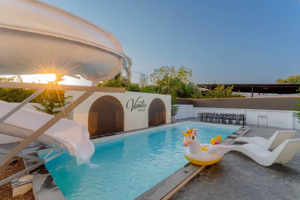Ventis pool villa บริเวณภายนอก ชลบุรี, พัทยาใต้ รูปที่ 12