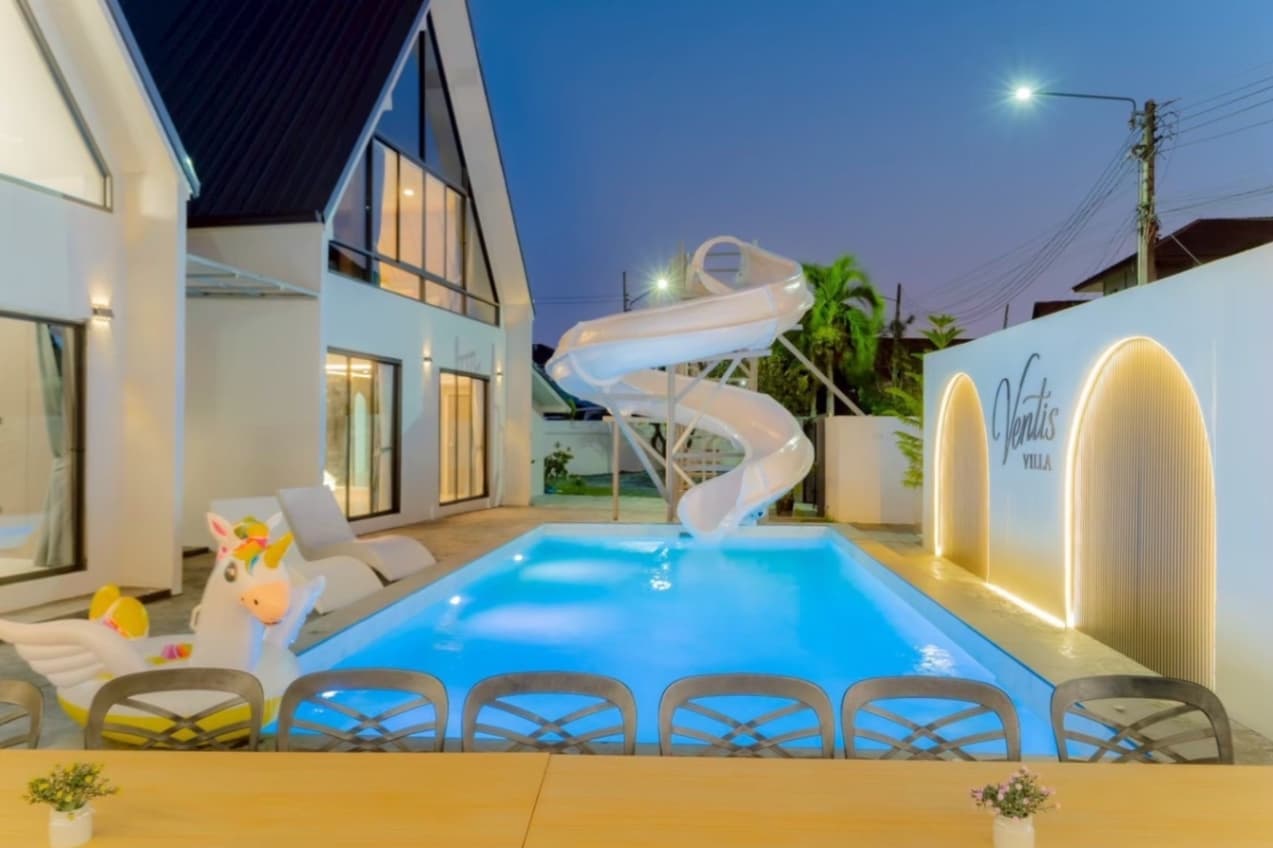 Ventis pool villa บริเวณภายนอก ชลบุรี, พัทยาใต้ รูปที่ 17