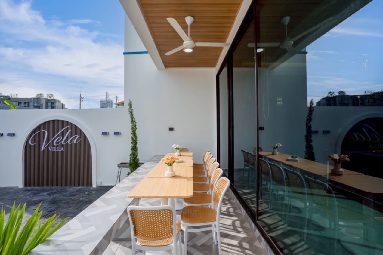 Vela pool villa บริเวณภายนอก ชลบุรี, จอมเทียน รูปที่ 23