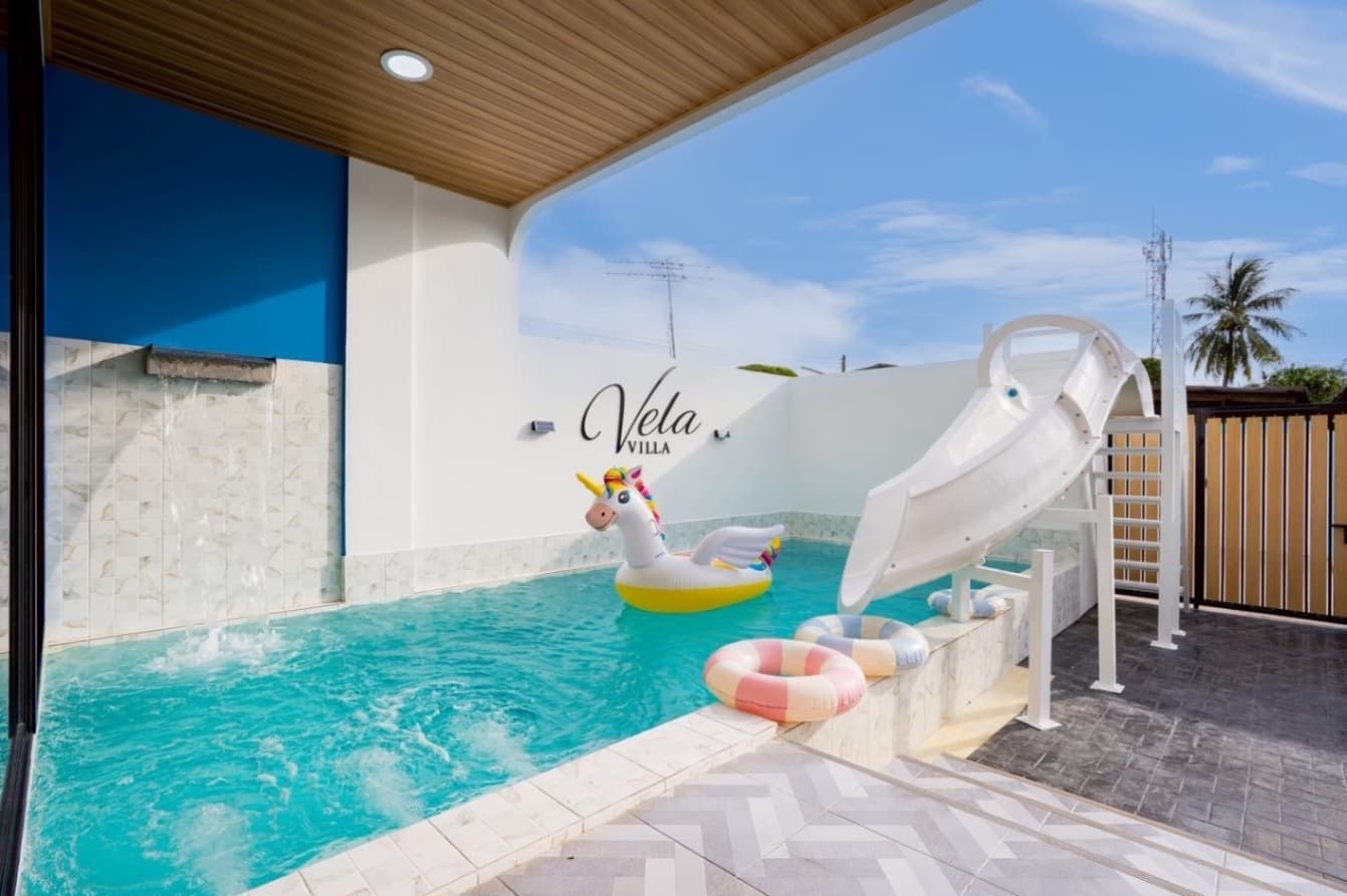 Vela pool villa บริเวณภายนอก ชลบุรี, จอมเทียน รูปที่ 2