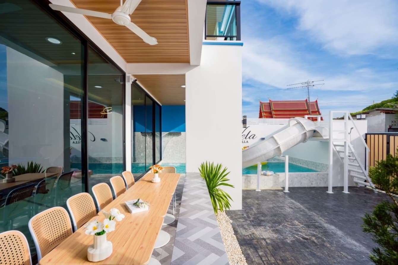 Vela pool villa บริเวณภายนอก ชลบุรี, จอมเทียน รูปที่ 21