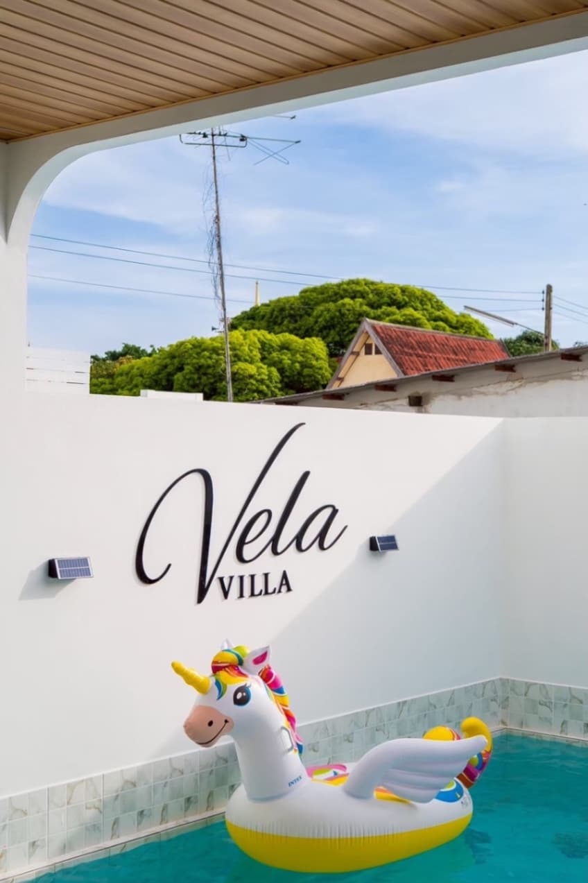 Vela pool villa บริเวณภายนอก ชลบุรี, จอมเทียน รูปที่ 5