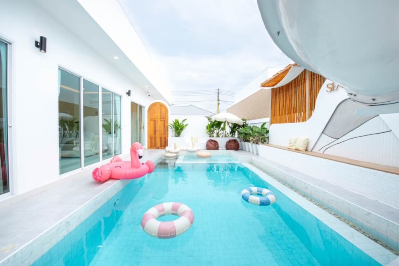 Sea haus pool villa exterior in Chon Buri, Huay Yai, photo 5