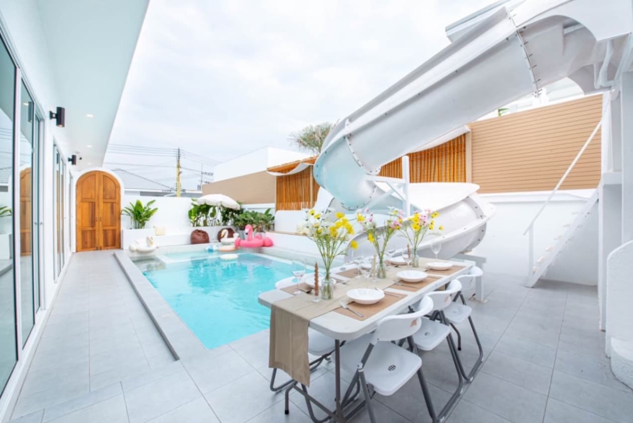 Sea haus pool villa exterior in Chon Buri, Huay Yai, photo 11
