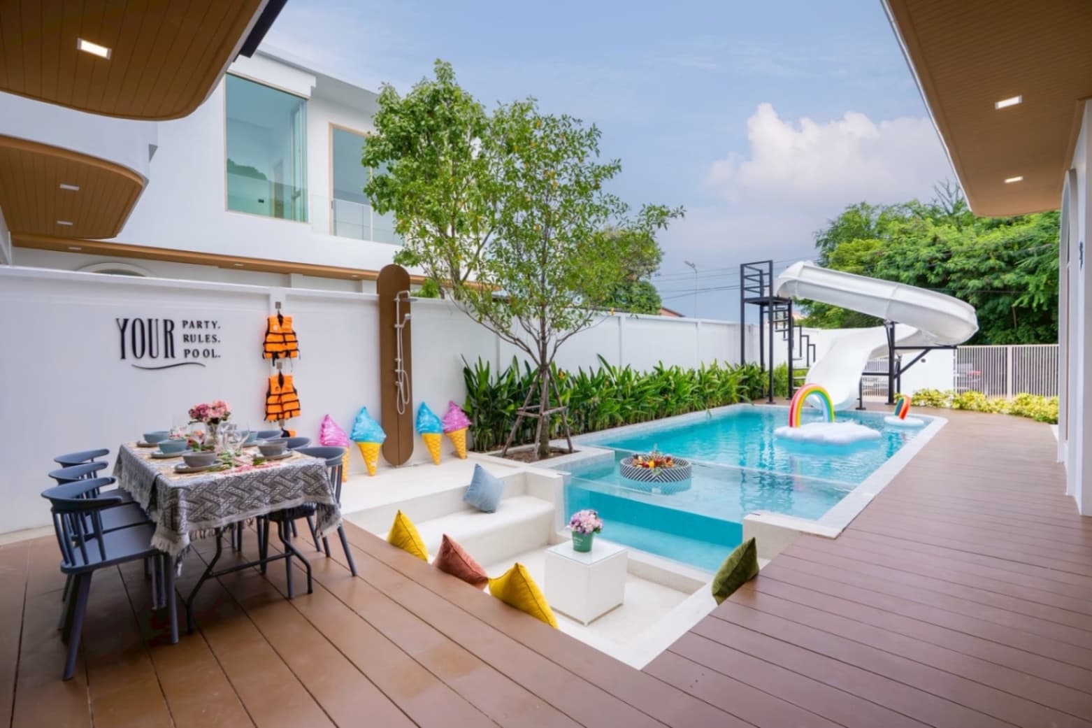 Your noble pool villa บริเวณภายนอก ชลบุรี, จอมเทียน รูปที่ 20