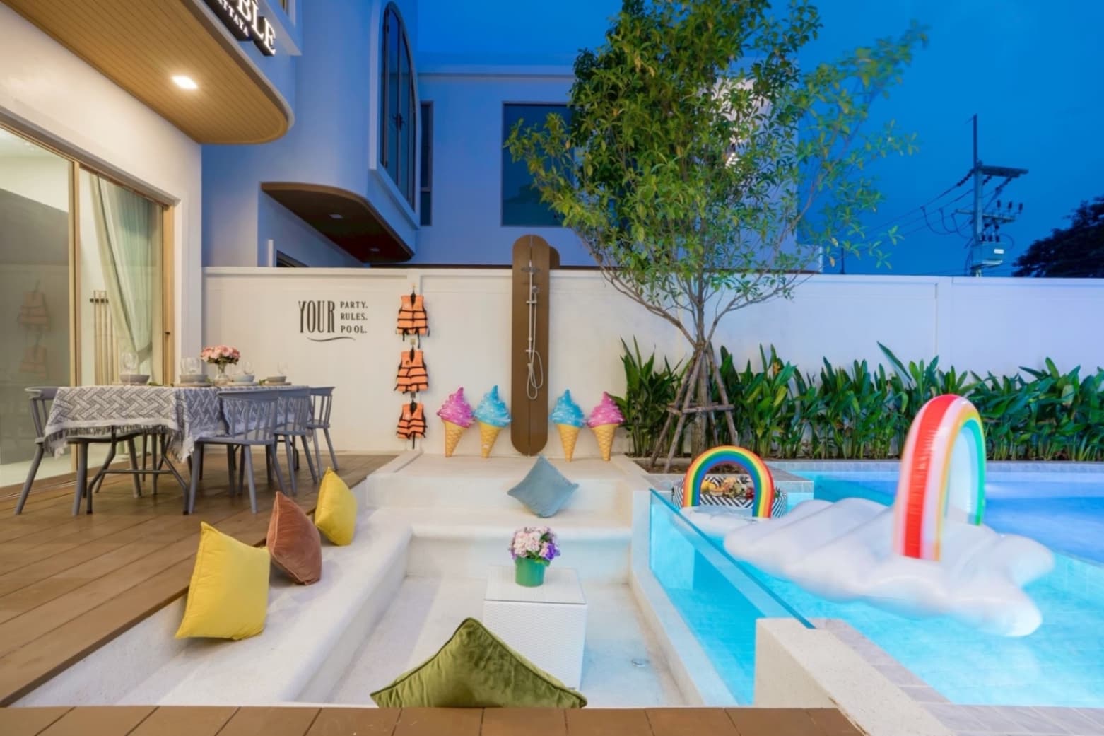 Your noble pool villa บริเวณภายนอก ชลบุรี, จอมเทียน รูปที่ 14