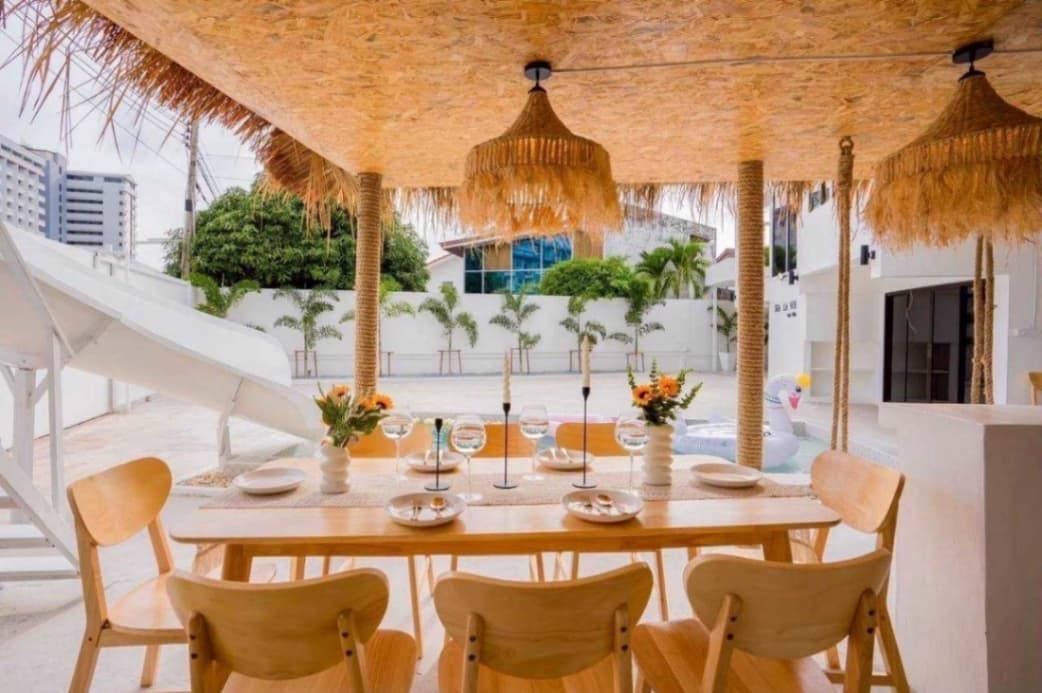 Your sands pool villa บริเวณภายนอก ชลบุรี, จอมเทียน รูปที่ 23
