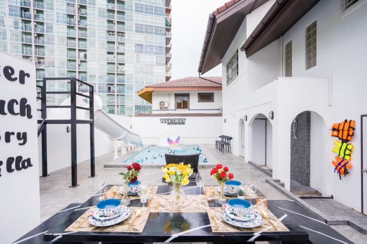 Your story pool villa บริเวณภายนอก ชลบุรี, จอมเทียน รูปที่ 7