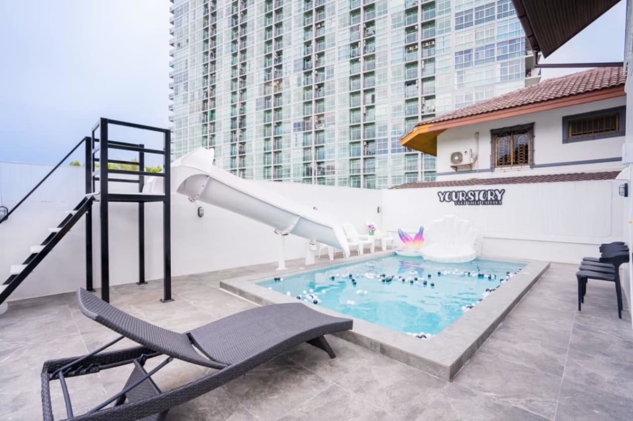 Your story pool villa บริเวณภายนอก ชลบุรี, จอมเทียน รูปที่ 5