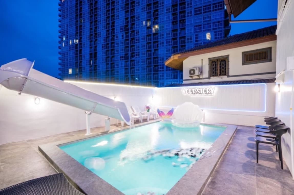 Your story pool villa บริเวณภายนอก ชลบุรี, จอมเทียน รูปที่ 16