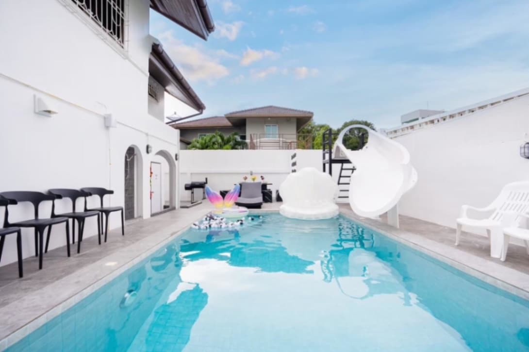 Your story pool villa บริเวณภายนอก ชลบุรี, จอมเทียน รูปที่ 12