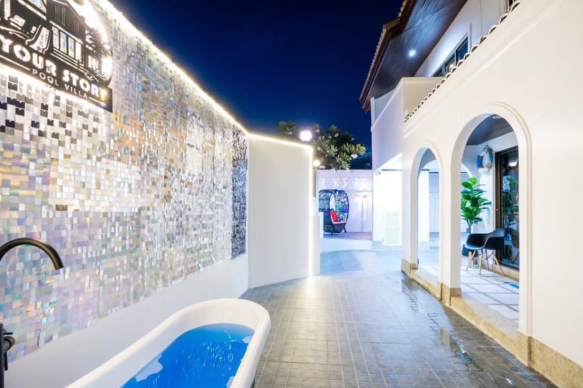 Your story pool villa บริเวณภายนอก ชลบุรี, จอมเทียน รูปที่ 22