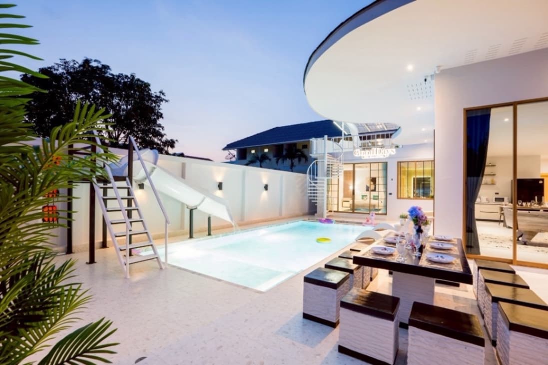 Good day pool villa exterior in Chon Buri, Jomtien, photo 9