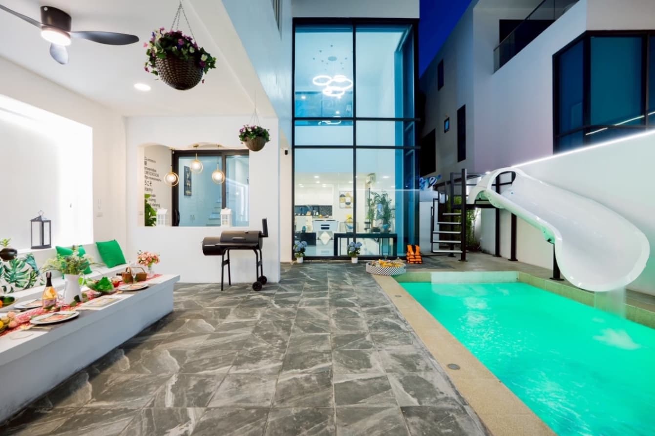 You space pool villa บริเวณภายนอก ชลบุรี, พัทยาใต้ รูปที่ 10