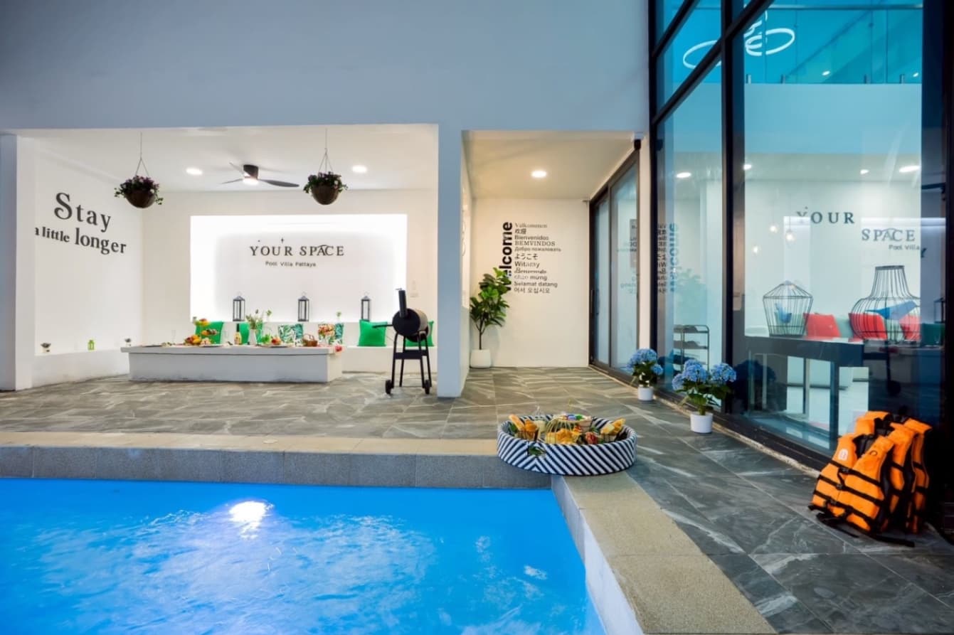 You space pool villa บริเวณภายนอก ชลบุรี, พัทยาใต้ รูปที่ 12