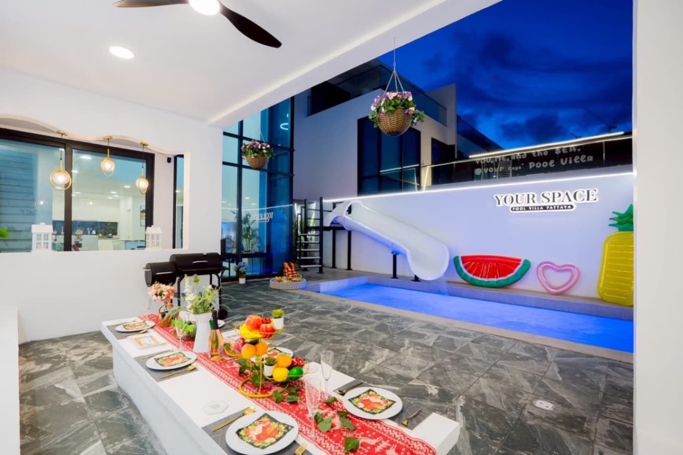 You space pool villa บริเวณภายนอก ชลบุรี, พัทยาใต้ รูปที่ 6