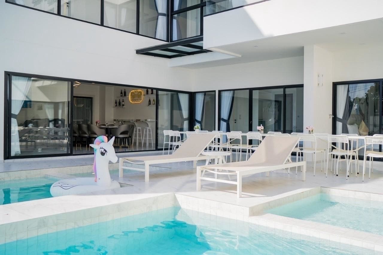 MY GOLD & SILVER Pool villa exterior in Chon Buri, Jomtien, photo 16