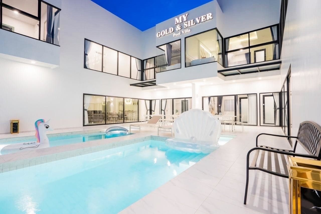 MY GOLD & SILVER Pool villa exterior in Chon Buri, Jomtien, photo 18