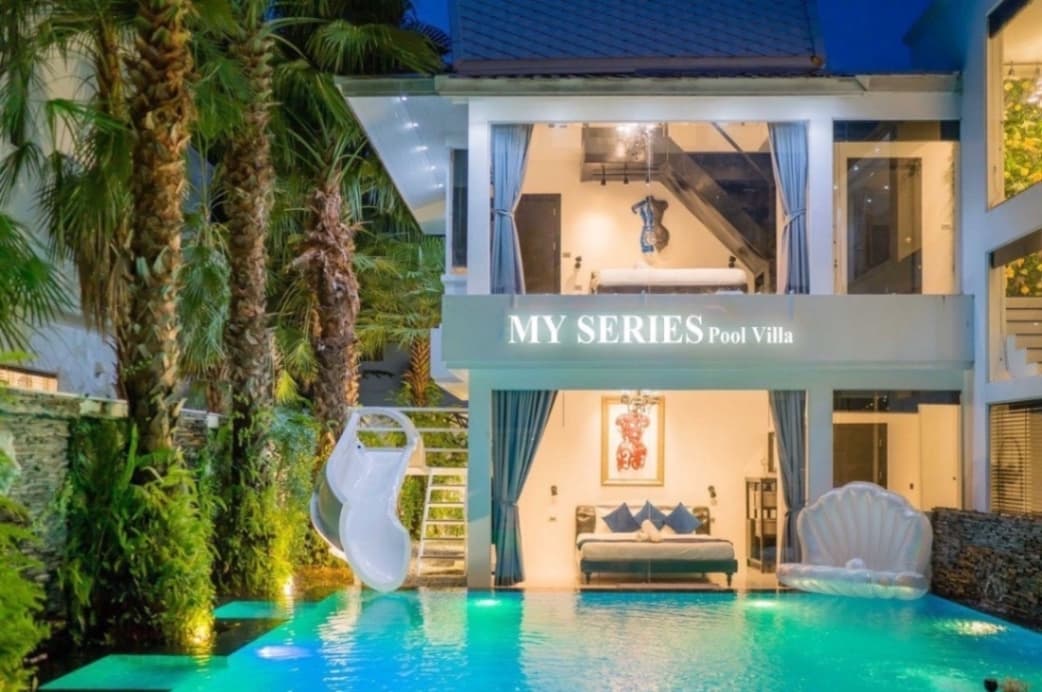 MY SERIES Pool Villa บริเวณภายนอก ชลบุรี, จอมเทียน รูปที่ 12