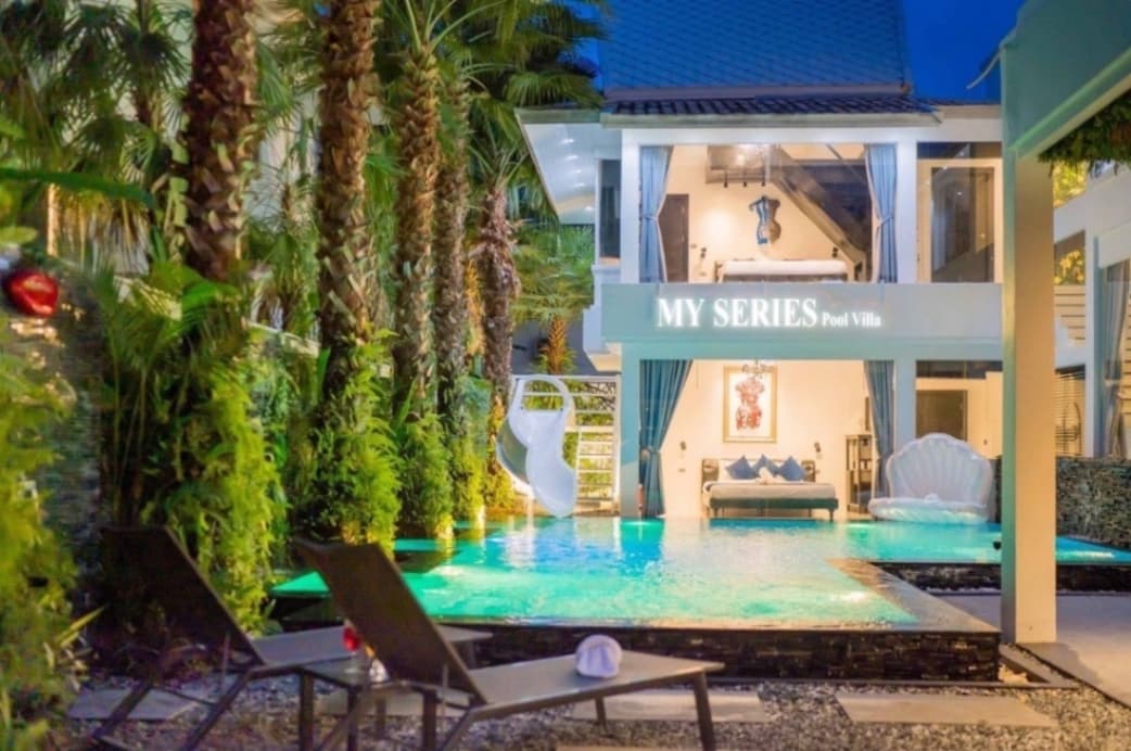 MY SERIES Pool Villa บริเวณภายนอก ชลบุรี, จอมเทียน รูปที่ 6
