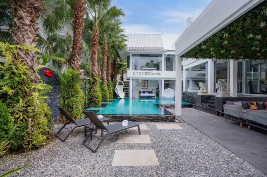 MY SERIES Pool Villa บริเวณภายนอก ชลบุรี, จอมเทียน รูปที่ 13