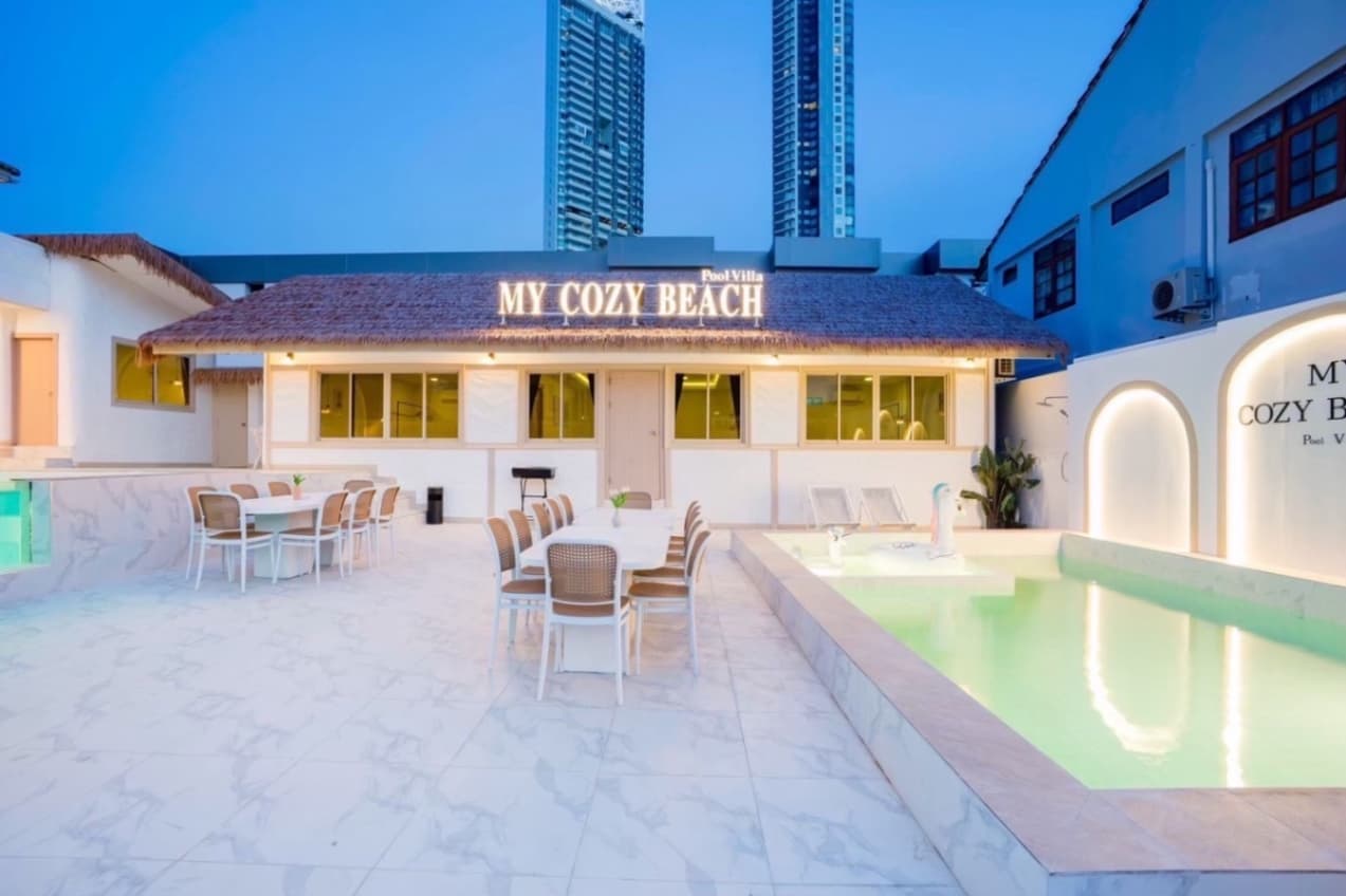 MY COZY BEACH Pool villa บริเวณภายนอก ชลบุรี, จอมเทียน รูปที่ 19
