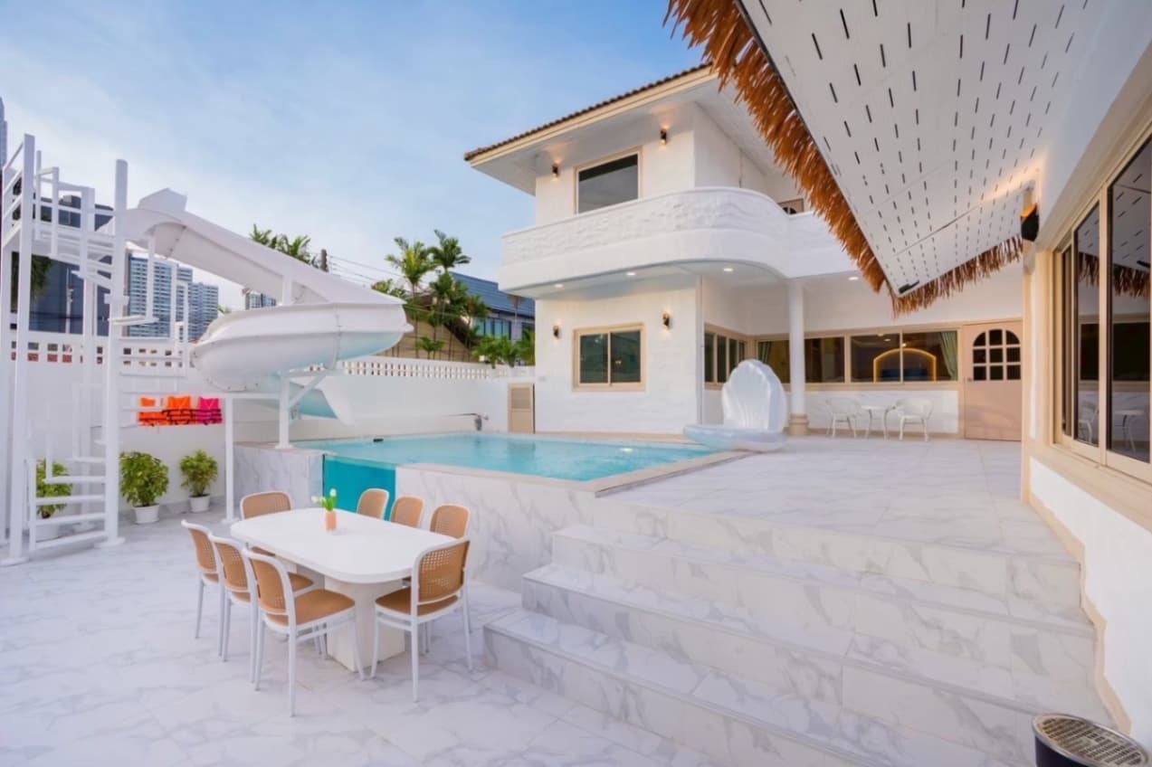 MY COZY BEACH Pool villa บริเวณภายนอก ชลบุรี, จอมเทียน รูปที่ 15