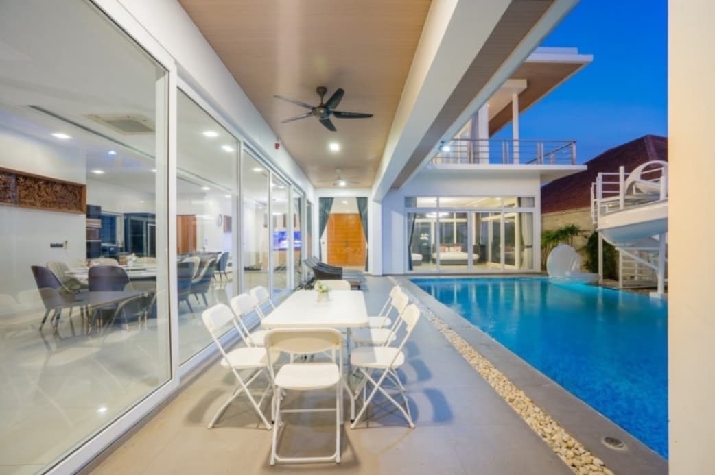 MY Private Pool Villa บริเวณภายนอก ชลบุรี, จอมเทียน รูปที่ 11