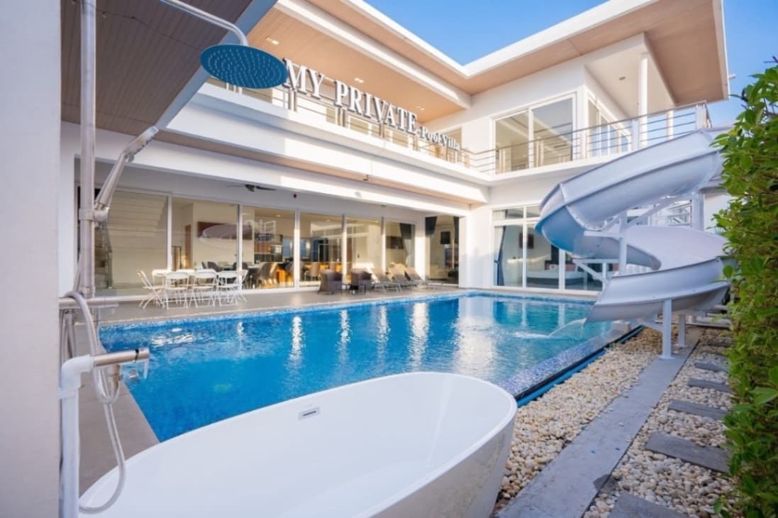 MY Private Pool Villa บริเวณภายนอก ชลบุรี, จอมเทียน รูปที่ 16