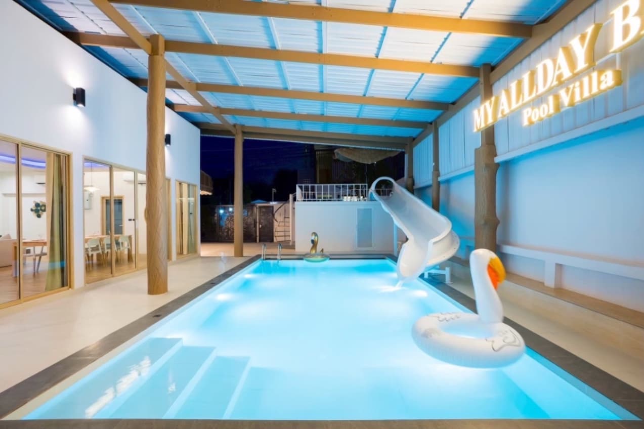 My All Day pool villa บริเวณภายนอก ชลบุรี, จอมเทียน รูปที่ 17