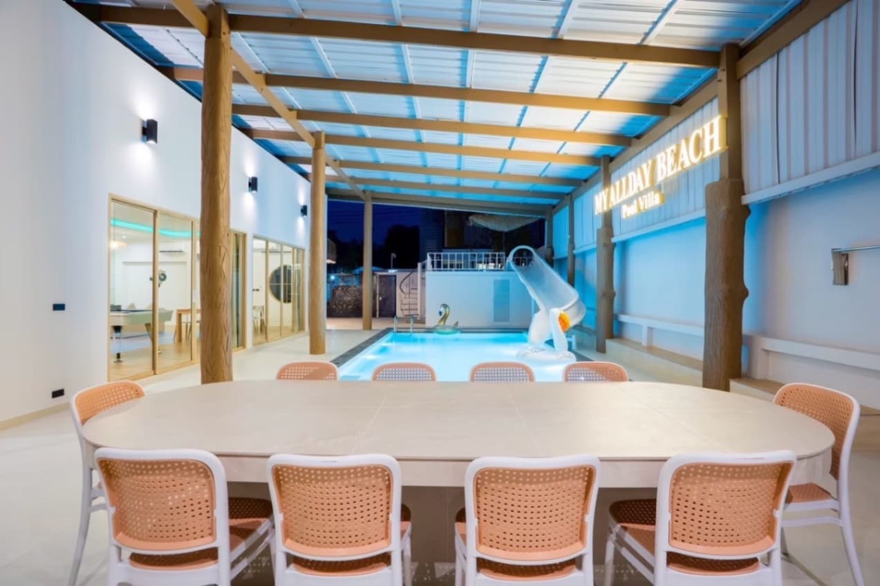 My All Day pool villa บริเวณภายนอก ชลบุรี, จอมเทียน รูปที่ 19