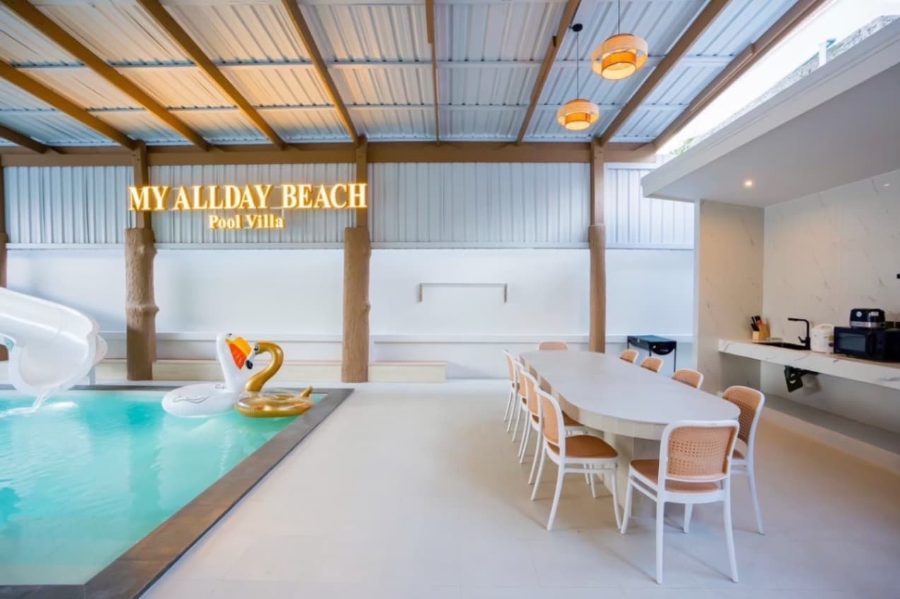 My All Day pool villa บริเวณภายนอก ชลบุรี, จอมเทียน รูปที่ 9