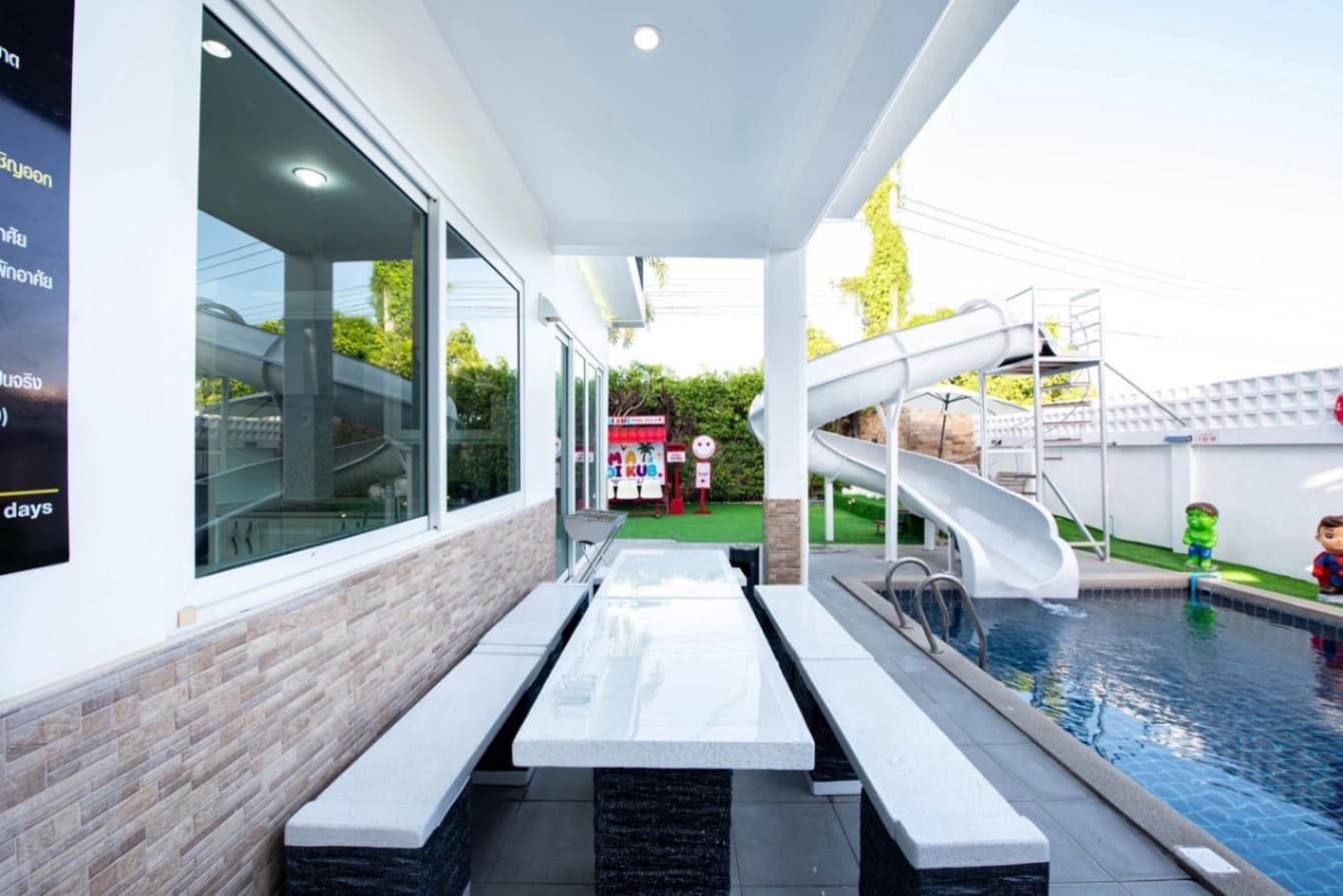 Madikub pool villa บริเวณภายนอก ชลบุรี, สัตหีบ รูปที่ 3