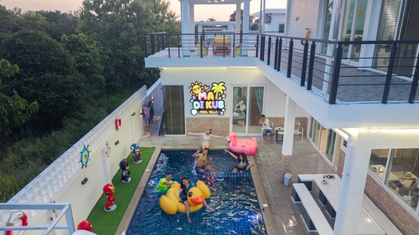 Madikub pool villa บริเวณภายนอก ชลบุรี, สัตหีบ รูปที่ 16