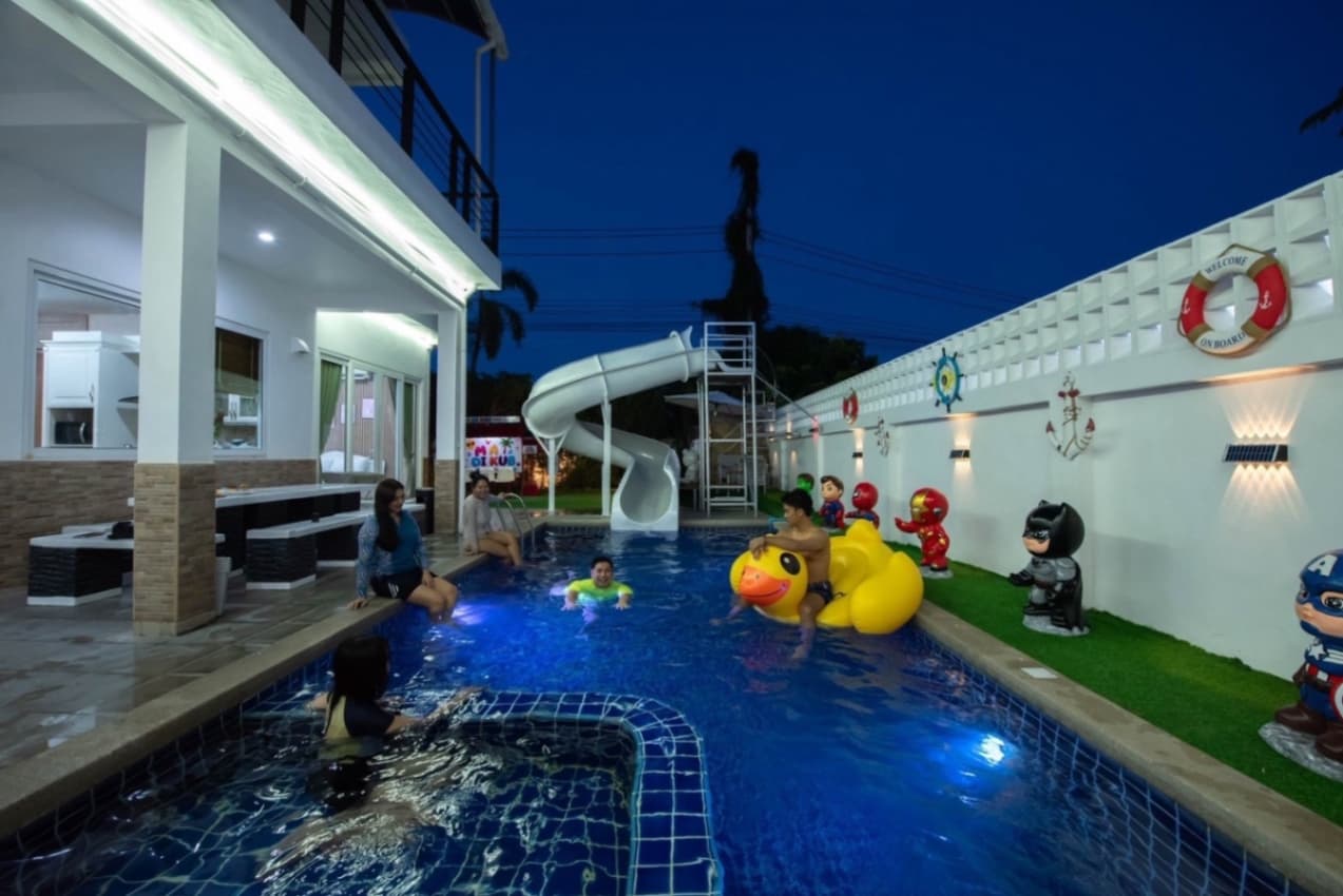 Madikub pool villa บริเวณภายนอก ชลบุรี, สัตหีบ รูปที่ 7